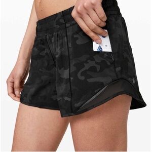 lululemon Hotty Hot camo shorts Size 6